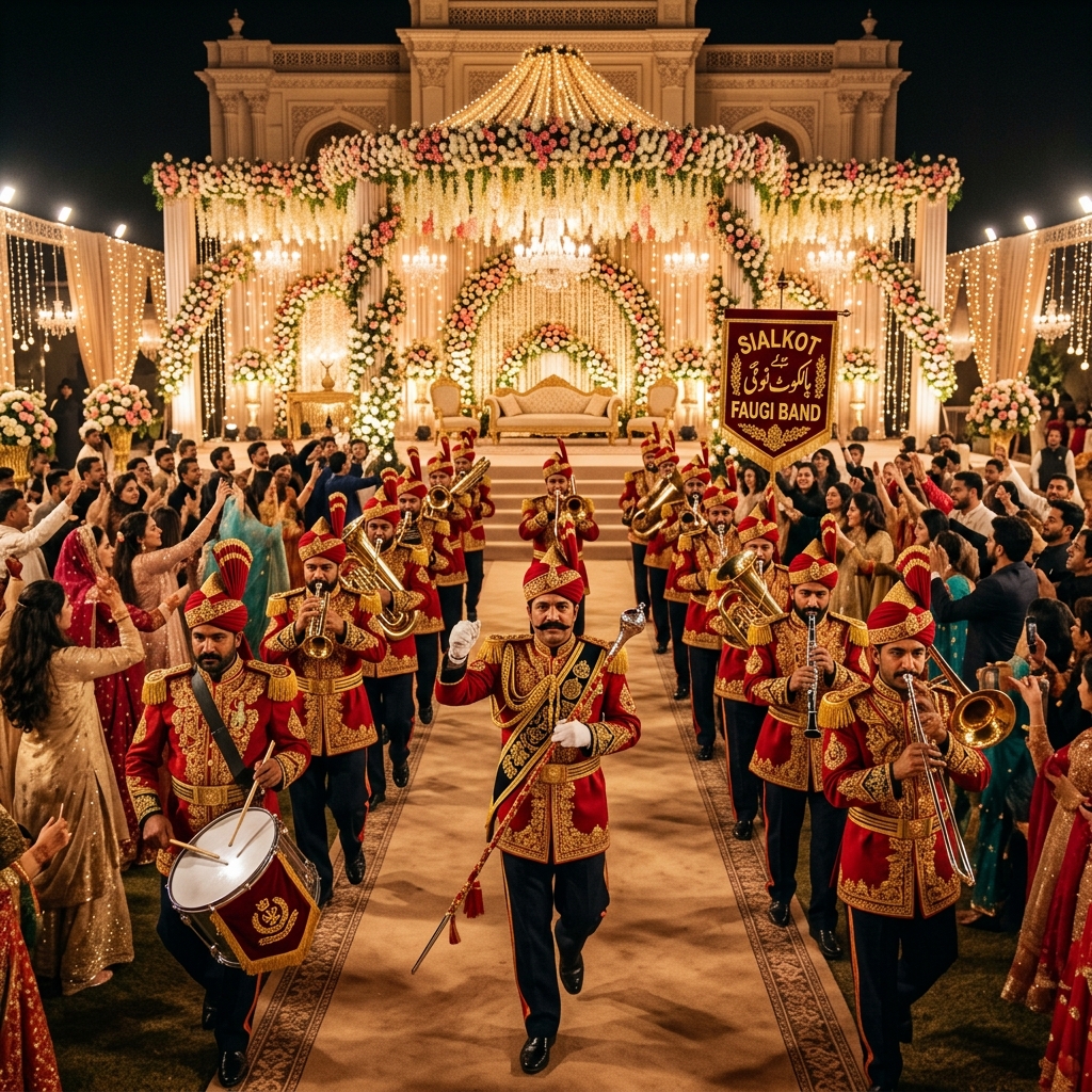Sialkot Faugi Band - Royal Ceremonial Brass Band Performance